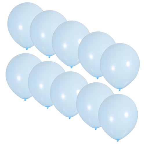 NUSITOU Babyblaue Luftballons Dekoration Für Geburtstagsfeiern Hochzeiten Und Babypartys Latexballons Für Bögen Und Festliche Anlässe von NUSITOU