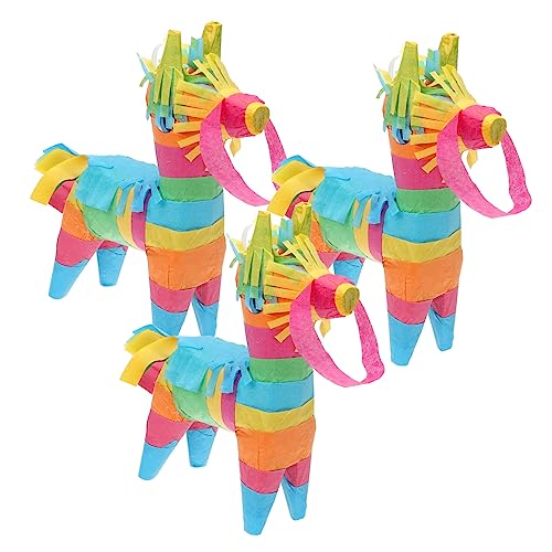 NUSITOU Füller Cinco Papierpinata Kinder Partei Baby Dekoration de Fiesta Partyzubehör Geschenkbox für Piñata Bunte Klassenzimmer Geburtstagsspiele Bevorzugt Handgefertigte Taco Spielzeug von NUSITOU