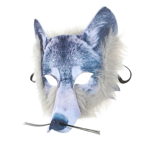 NUSITOU Gruselige Wolfsmaske Für Halloween Kreative Cosplay Requisite Für Partys Dekoration Und Kostüme Ideal Für Erwachsene Und Und Detailgetreue von NUSITOU