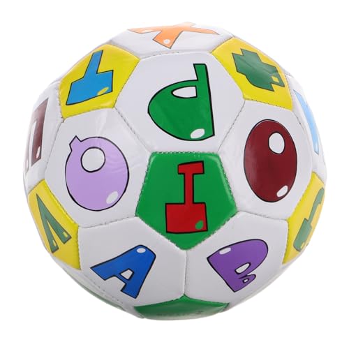 NUSITOU Kinder Fußball Cartoon-Ball-Spielzeug Retentionsfußball Kleinkinderball Kleiner Fußball Kleinkind-fußball Fußball-trainingsball Wettkampf-fußball Kinder Trainieren Fußball Leder von NUSITOU