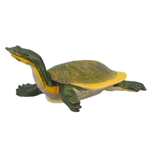 NUSITOU Lebensechte Schildkrötenfigur Kleine Schildkrötenskulptur Schreibtischdeko Schildkrötenornament Miniatur Tiermodell Schildkröte Für Feng Shui ABS Material von NUSITOU