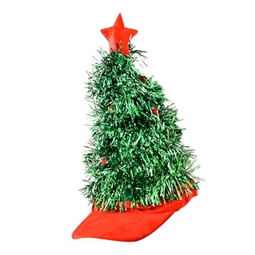 NUSITOU Lustiger Weihnachtsbaum Kostümhut Für Erwachsene 1 Stück Neuheit Party Anziehhut Für Festliche Anlässe Und Cosplay Ideal Für Weihnachtsfeiern Und Silvesterfeiern von NUSITOU