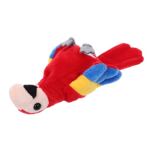 NUSITOU Papageien-fingerpuppe Puppen Papagei Handpuppe Vogelpuppe Tierpuppen Hand Vogel Stofftier Handpuppen Für Kleinkinder 1-3 Fingerpuppen Vogel Taubenstofftier Marionette Pp Baumwolle von NUSITOU