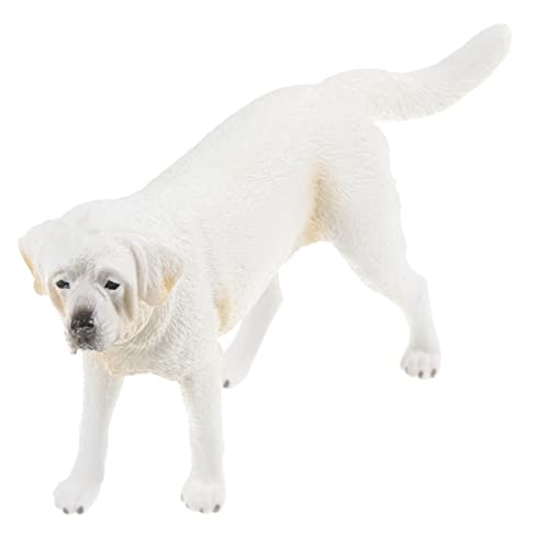 NUSITOU Kuscheltiere Hunde Realistische Saint Bernard Hund Figurine Simulierte Hundestatue Aus Dekoratives Hundemodell Für Schreibtisch Ideales Für Hundeliebhaber Hundespielzeug Kleine Hunde von NUSITOU