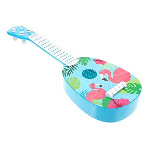 NUSITOU Simulation Gitarre Kinder Stimmbare Gitarre Spielzeug Für Kinder Anfänger Kindergitarre Kinder Gitarre Bassgitarre Für Kinder Kinder-Ukulele Musikalisches Spielzeug Plastik Green von NUSITOU