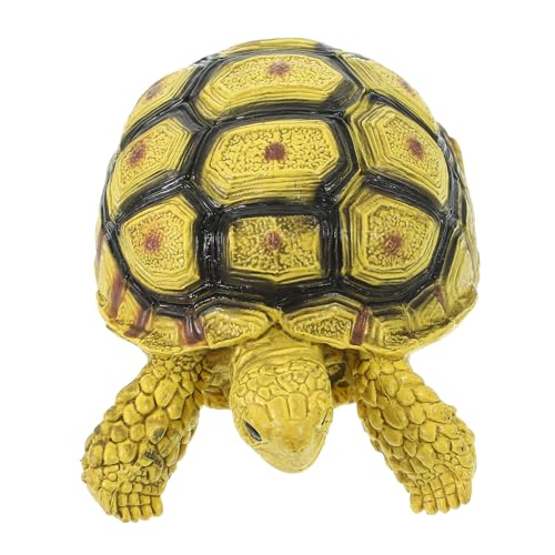 NUSITOU Simuliertes Schildkrötenspielzeug Plastikschildkröte Figur Pädagogisches Modell Für Kinder Simulationstiermodell Meerestier Dekoration 12 cm von NUSITOU