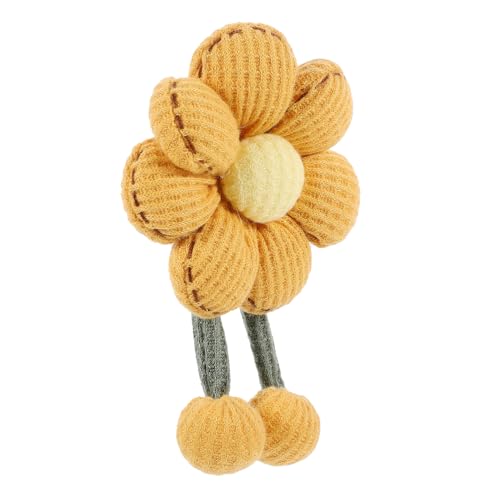 NUSITOU Sonnenblumennadel Sonnenblume Brustnadel Blumenbrosche Für Damen Frauen Brosche Wäscheklammer Kleidungsnadeln Anstecknadel Für Kleidung Damen Broschen Schmuck Stoff Yellow von NUSITOU