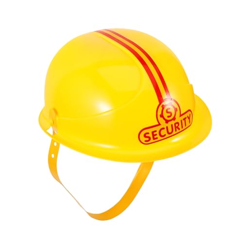 NUSITOU Technik Hut Spielzeug Feuerwehrmann Hut Cosplay Feuerwehrmann Hut Feuerwehrmann Kostüm Requisite Kinder Feuerwehrmann Helm Feuerwehrmann Partygeschenke Party Kostüme von NUSITOU