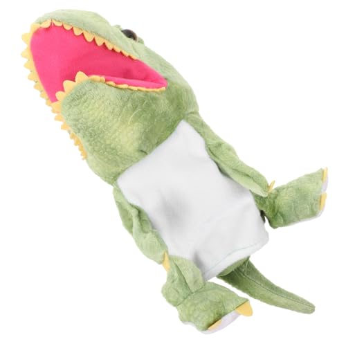 NUSITOU Tyrannosaurus Dinosaurier Handpuppe Aus üsch Realistisches Dinosaurierspielzeug Für Kinder Ideal Zum Spielen Und Geschichtenerzählen Perfekt Für Kleine Dino Fans von NUSITOU