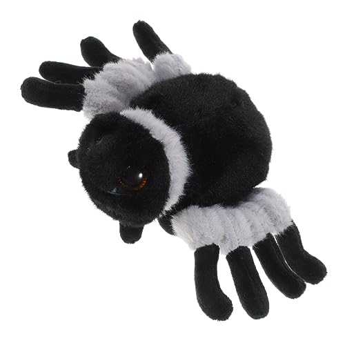 NUSITOU Kuschelige Halloween Spinne üschfigur Realistische Spinnen Deko Für Halloween Feiern üschspielzeug Perfekt Für Grusel Dekorationen Und Kinderzimmer von NUSITOU