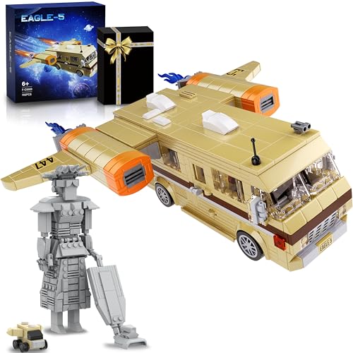 Mega Maid Spaceballs Eagle 5 kreatives Bauset für Erwachsene, Kinder, Schreibtisch-Bauset, Spielzeug, kompatibel mit Lego, Weihnachtsgeschenk, 1068 Teile von NUTAIN