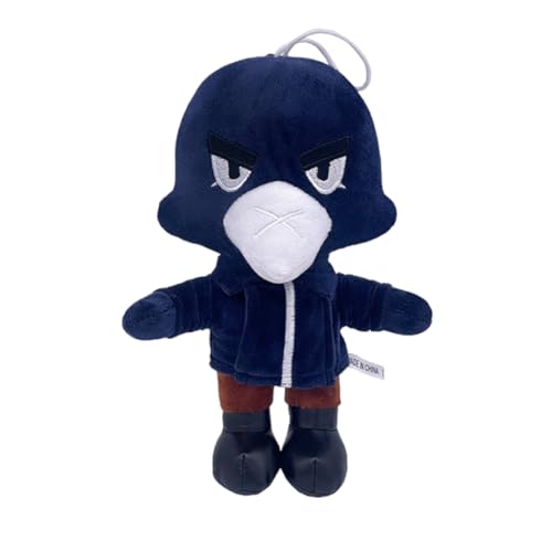 Crow Brawl Wildnis Plüschtier, Crow Brawl Wildnis Kuscheltiere, 22 cm Crow Brawl Wildnis Plüschtier, Geeignet als Geburtstagsgeschenk für Kinder und Erwachsene von NVKRLFYD