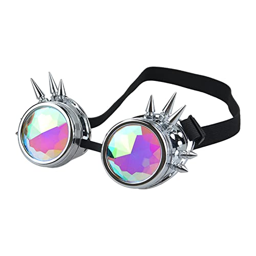 NVOQILIN Steampunk-Brille für Herren und Damen, Festival, Retro-Party, Cosplay, Brille von NVOQILIN