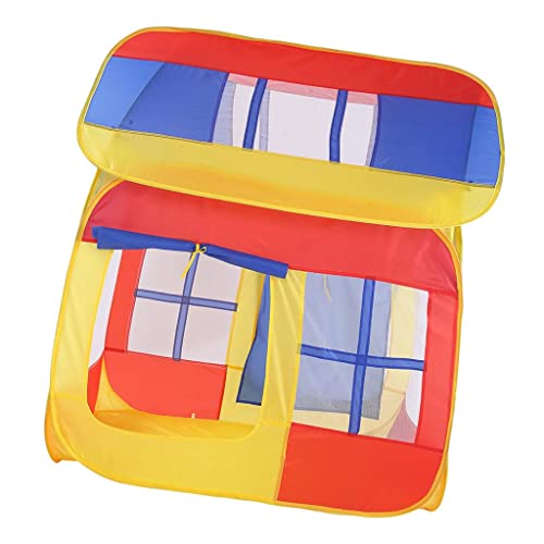 Faltbares dreifarbiges Zelt-Spielhaus for Kinder, 43,3'' L x 41,3'' B 0,2'' H von NYCBZ