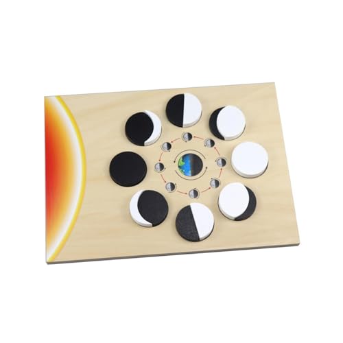 Pädagogisches Aufklärungsspielzeug, Solar-Planeten-Puzzle, intelligentes Denksport-Spielzeug for Teenager, Kinder, Lehr-Requisiten, Anfänger, Mondwechsel von NYCBZ