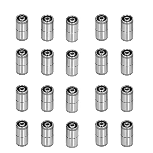 NYSUZHOUJI 20 Sets Metall-Führungsstifte, hochpräzises Formzubehör, 10 x 7 x 10 x 10 Kit von NYSUZHOUJI