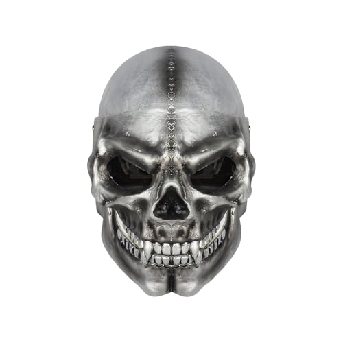 NZDFH Halloween Masken, Halloween Totenkopf Helm Maske, Ghost Maske, Horror Maske, Totenkopf Vollmaske von NZDFH