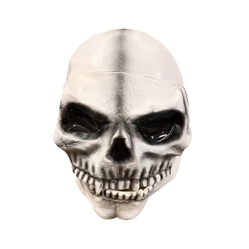 NZDFH Halloween Masken, Halloween Totenkopf Helm Maske, Ghost Maske, Horror Maske, Totenkopf Vollmaske von NZDFH