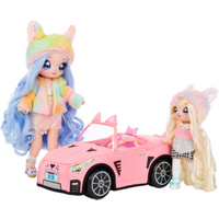 MGA 572411EUC Na! Na! Na! Surprise Soft Plush Convertible Car von Na!Na!Na! Surprise