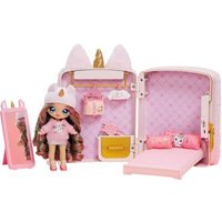 MGA 592365 Na! Na! Na! Surprise 3-in-1 Backpack Bedroom Unicorn Playset - Whitney Sparkles von Na!Na!Na! Surprise