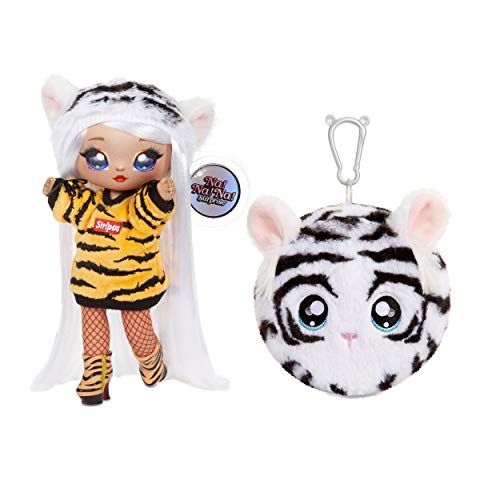 Na! Na! Na! Surprise 2-in-1 Fashion Doll und Plüschtasche - Sammlerstücke - Serie 4 - Bianca Bengal von Na! Na! Na! Surprise