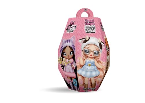 Na! Na! Na! Surprise Uovo di Pasqua 2024 - Include la Bambola alla Moda Fuzzy Surprise, 1 foglio di Adesivi e 1 foglio di Tatuaggi - Età 4+ von MGA Entertainment