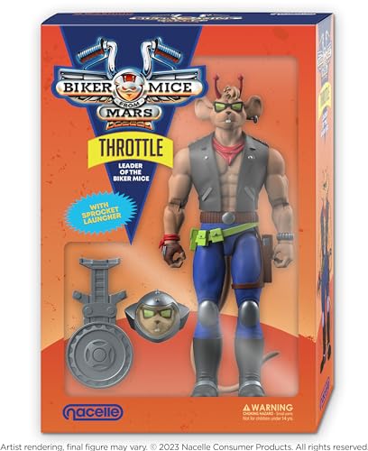 Nacelle Consumer Products Biker Mice from Mars: Throttle Action Figure von Nacelle Consumer Products