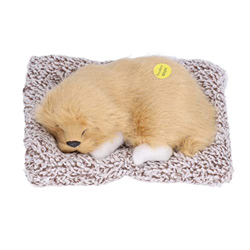 Nachukan Realistischer schlafender Hund, entzückender schlafender Welpe, Kinderspielzeug, Dekorationen, Geschenke für Jungen und Mädchen (Labrador) von Nachukan