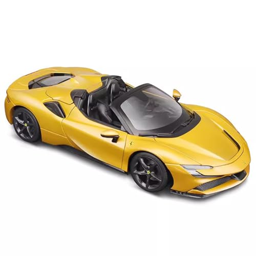 NaiiiL 1/18 Alloy Vehicles Model, Kompatibel Für Ferrari SF90 Sportwagenmodell Für Erwachsenenspielzeug, 10 X 5 Zoll von NaiiiL