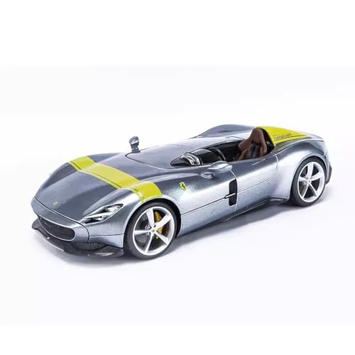 NaiiiL 1:18 Alloy Vehicles Model, Kompatibel Für Ferrari MONZA SP1 Sportwagenmodell Für Erwachsene, 10,2 X 4,8 Zoll von NaiiiL