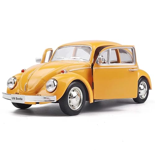 NaiiiL 1:36 Alloy Vehicles Model, Kompatibel Für Beetle Retro Limousine Modell 1967, Licht- Und Soundspielzeug, 5 X 2 Zoll von NaiiiL