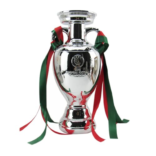 NaiiiL 16cm, 2024 Deutschland UEFA Fußball-Europameisterschaft Harz Trophäe Pokal Kostenlose Gravur Und Fans Geschenk von NaiiiL