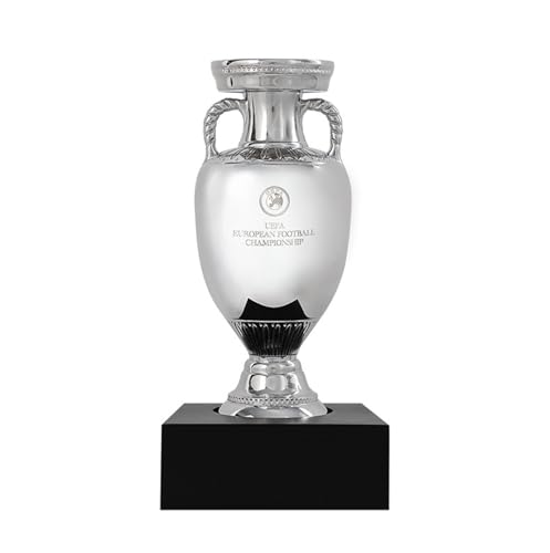 NaiiiL 16cm, 2024 Deutschland UEFA Fußball-Europameisterschaft Pokal Kostenlose Gravur Für Fans von NaiiiL