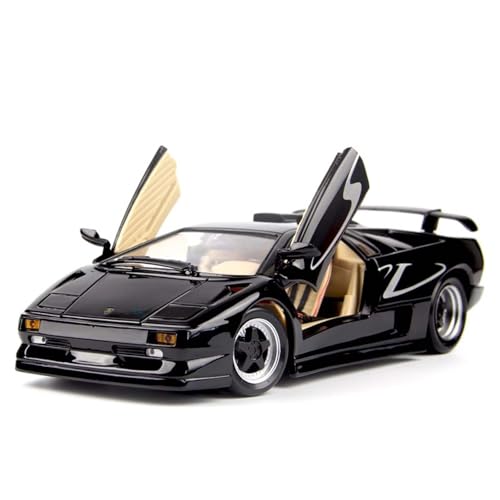 NaiiiL Leichtmetallfahrzeugmodell Im Maßstab 1:18, Kompatibel Für Lamborghini Diablo SV Supersportwagenmodell, 9,6 X 4,8 Zoll von NaiiiL