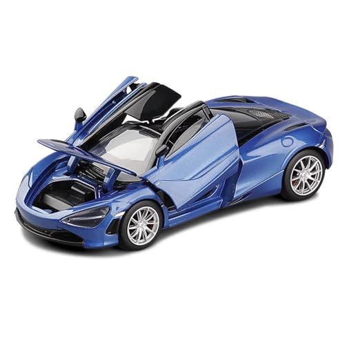 NaiiiL Leichtmetallfahrzeugmodell Im Maßstab 1:32, Kompatibel Für Mclaren 720S Roadster-Modell, Licht- Und Soundspielzeug, 5,7 X 2,6 Zoll von NaiiiL