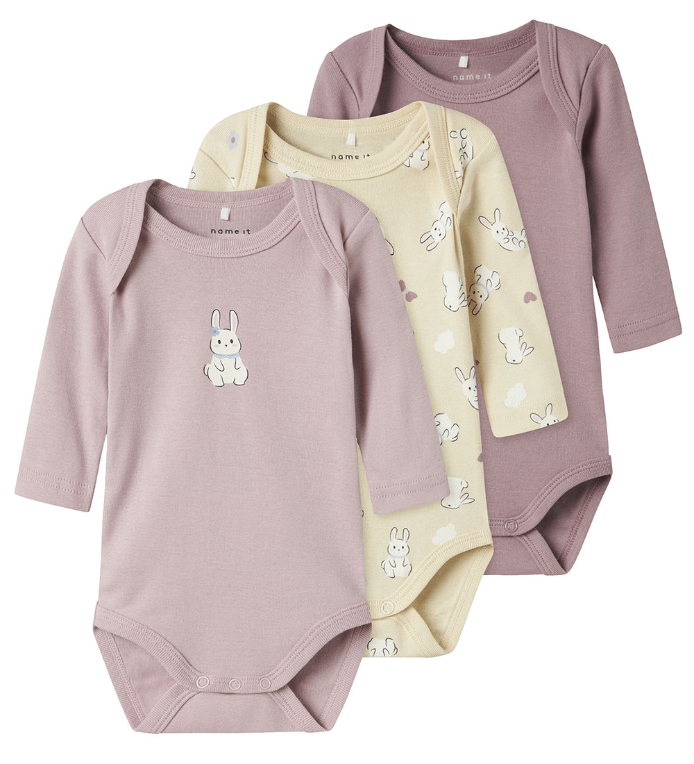 Name It Body l/ä - Noos - 3er-Pack - Summer Sand - Name It - 74 - Body L/Ä Name It Body l/ä - Noos - 3er-Pack - Summer Sand - Name It - 74 - Body L/Ä von Name It