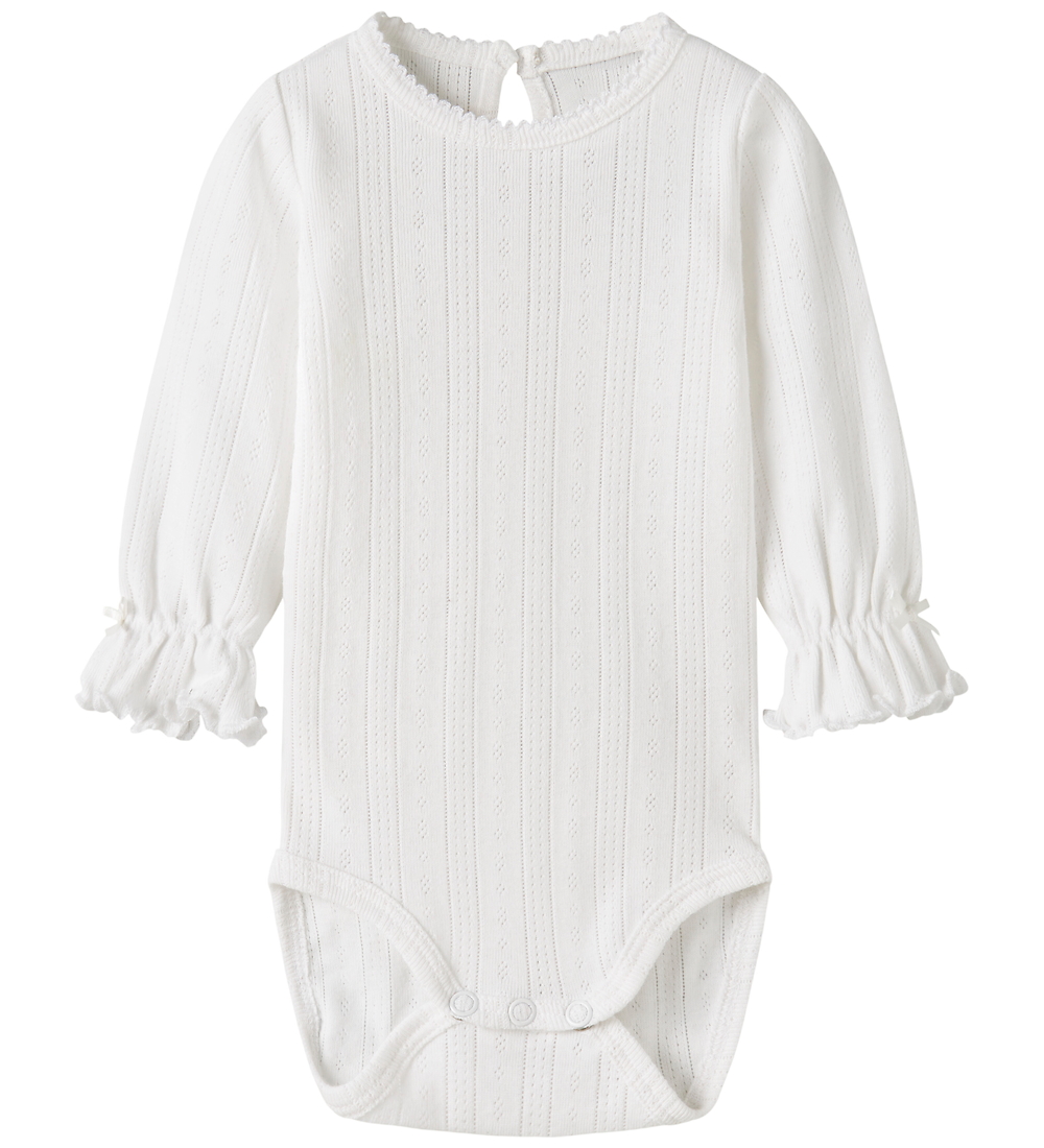 Name It Body l/ä - Rib - NbfHappy - Bright White - Name It - 74 - Body L/Ä Name It Body l/ä - Rib - NbfHappy - Bright White - Name It - 74 - Body L/Ä von Name It