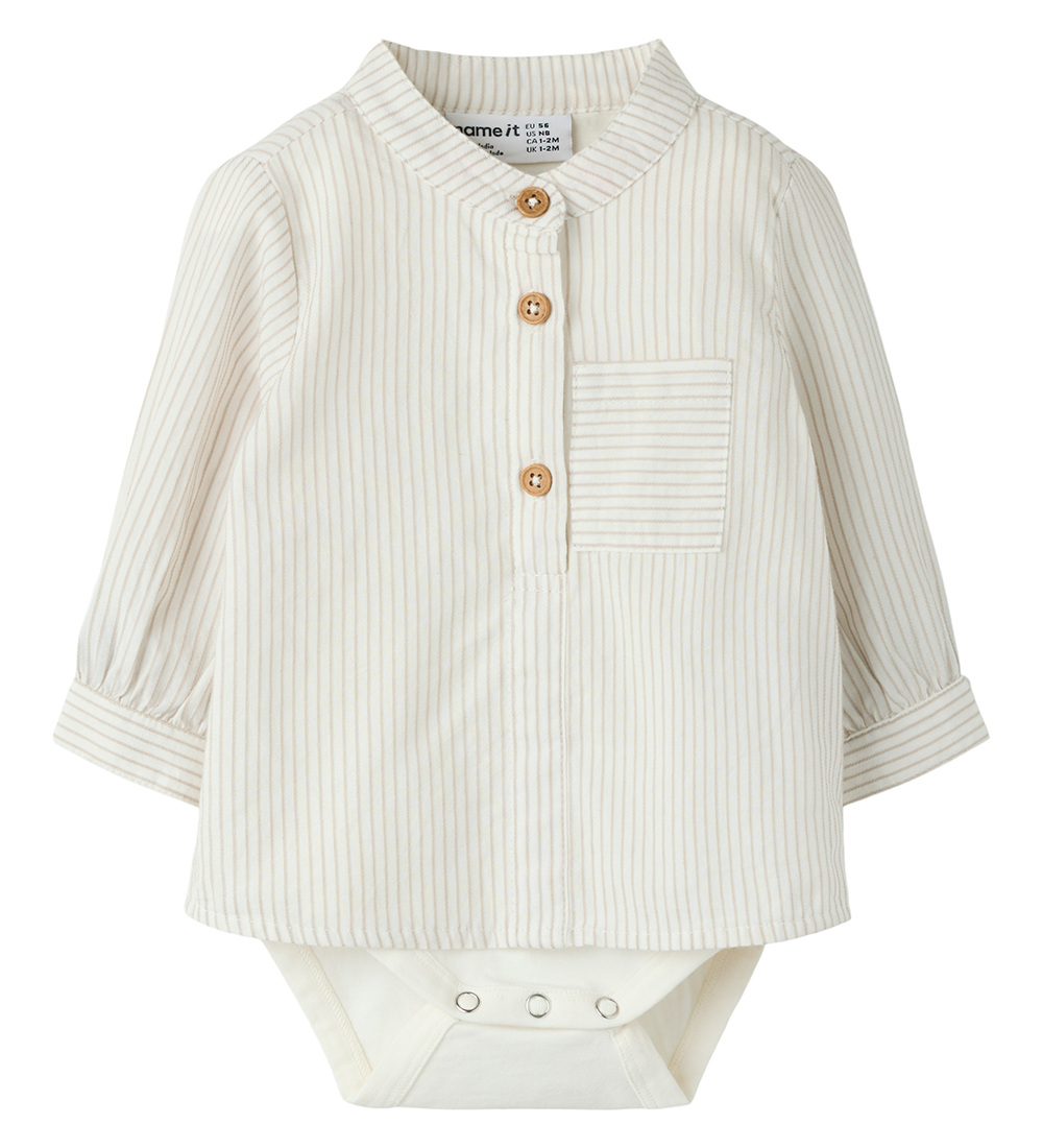 Name It Hemdbody l/ä - NbmFather - Cloud Tänzer/Chateau Grey - Name It - 56 - Body L/Ä Name It Hemdbody l/ä - NbmFather - Cloud Tänzer/Chateau Grey - Name It - 56 - Body L/Ä von Name It