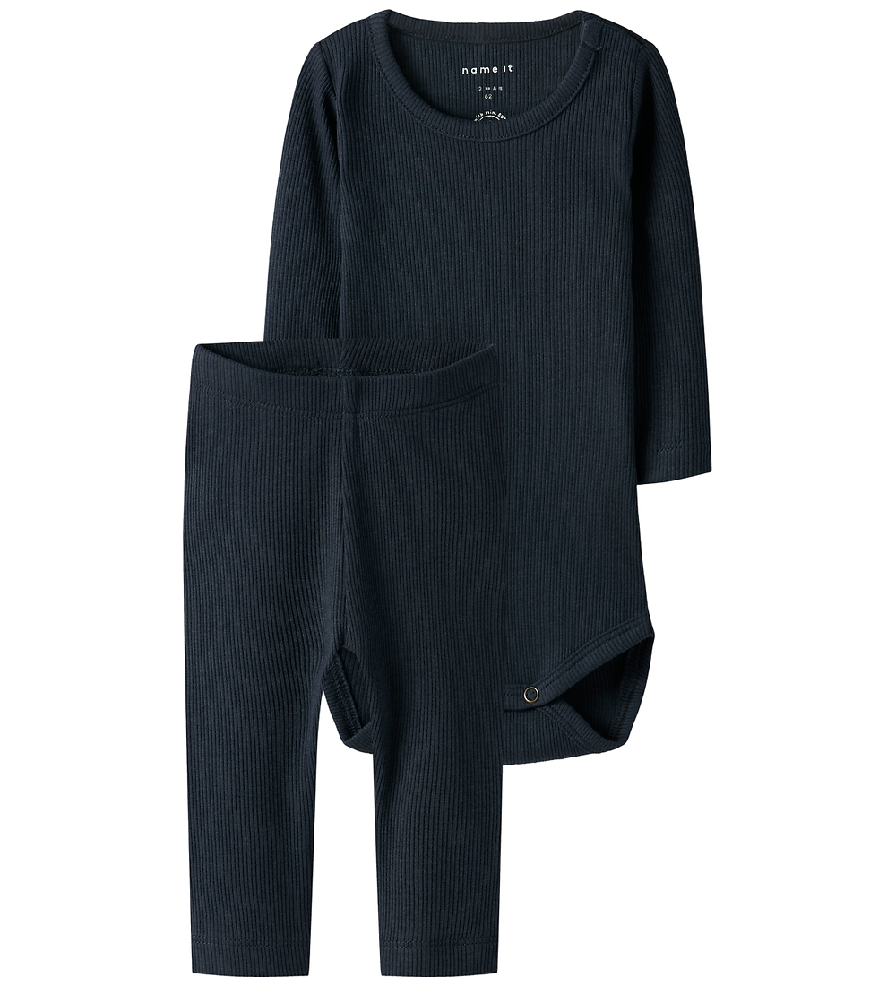 Name It Set - Body l/ä/Leggings - Noos - NbnKab - Dark Sapphire - Name It - 56 - Body L/Ä Name It Set - Body l/ä/Leggings - Noos - NbnKab - Dark Sapphire - Name It - 56 - Body L/Ä von Name It