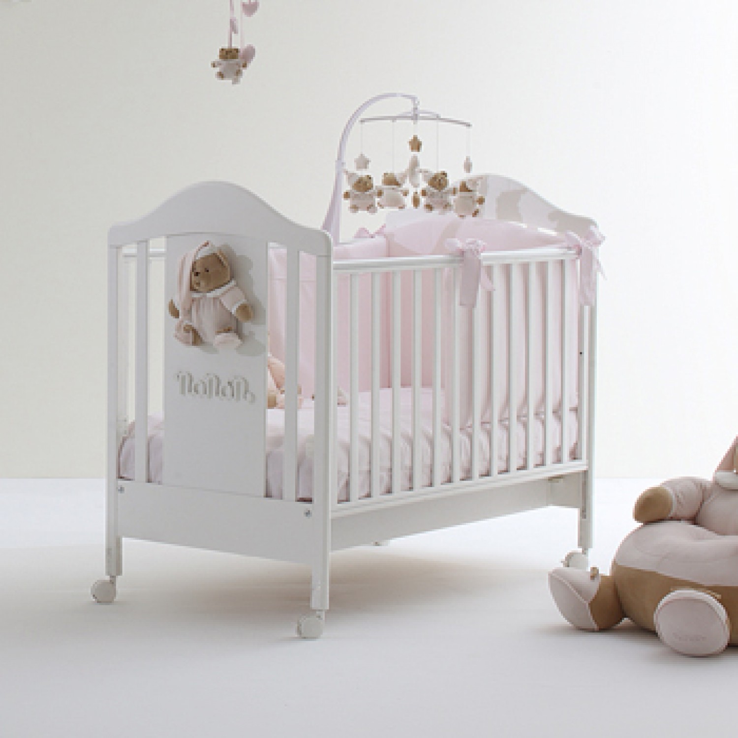 Nanan Puccio Baby Pink Kinderbett von Nanan