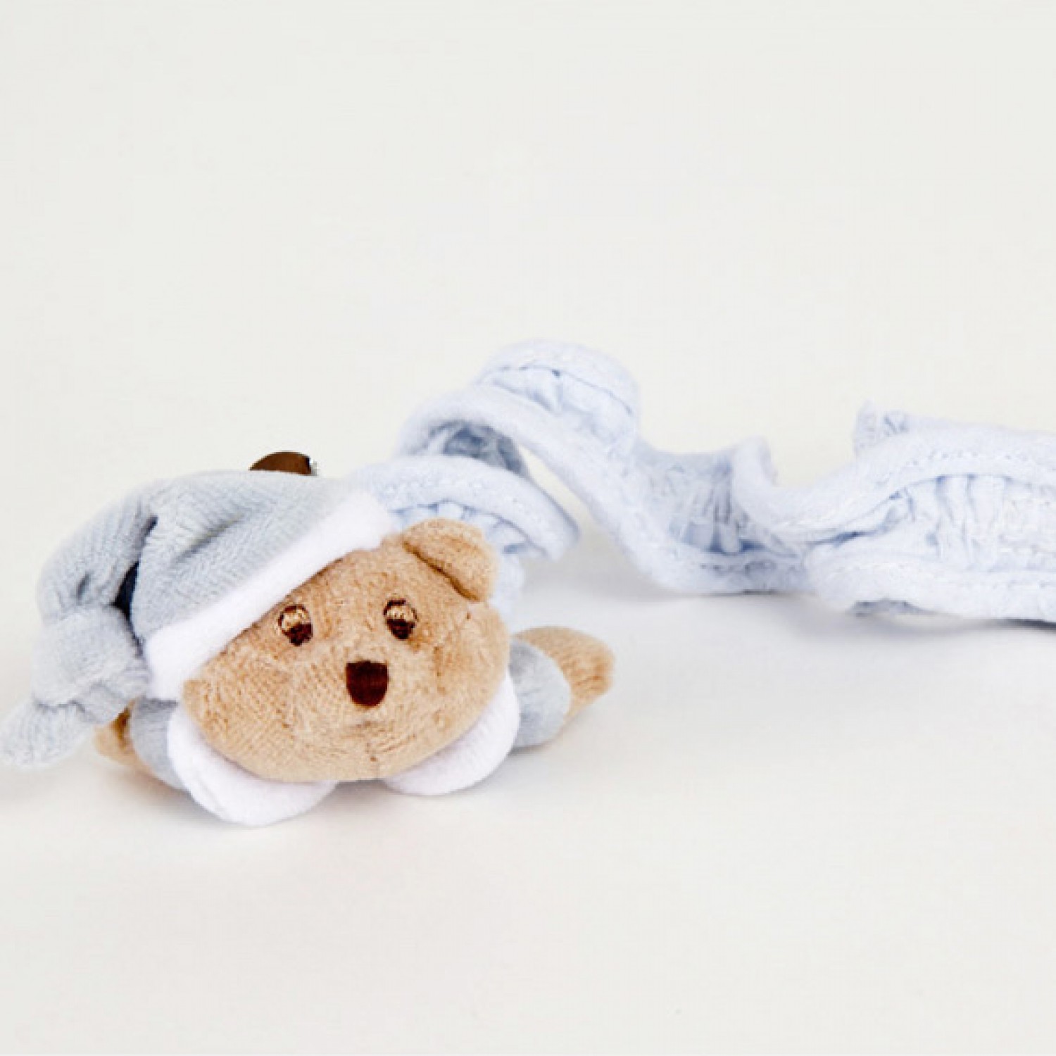 Schnullerkette Nanan Puccio Hellblau Schnullerkette Nanan Puccio Hellblau von Nanan