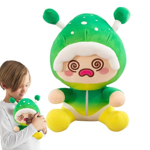 Nankoyal Plüschfigurenspielzeug,Anime-Plüschpuppe - Niedliche Cartoonfigur Stoffpuppe,Sammelbare Spielzeug-Anime-Plüschfigur mit Tierkleidung, Bezauberndes Anime-Charakter-Plüschspielzeug für und von Nankoyal