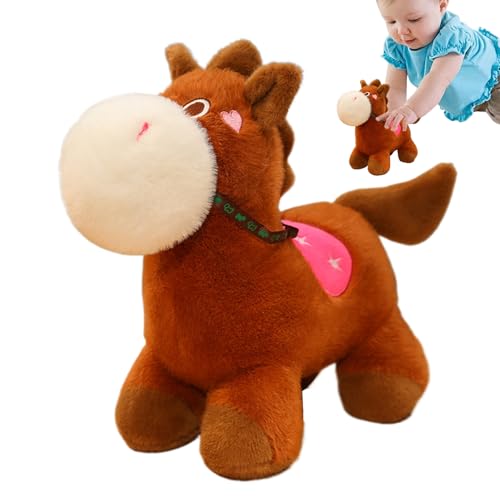 Nankoyal Plüschtier Puppe, Kuschelpferd Spielzeug, Einschlafhilfe Beruhigender Begleiter Für Klassenkameraden Schwestern Freundin Freunde Nankoyal Plüschtier Puppe, Kuschelpferd Spielzeug, Einschlafhilfe Beruhigender Begleiter Für Klassenkameraden Schwestern Freundin Freunde von Nankoyal