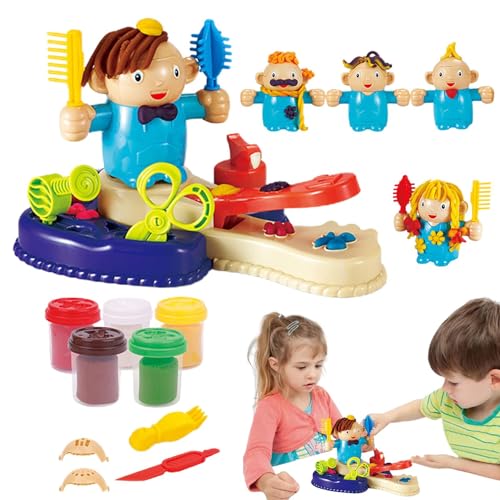 Nankoyal Teigwerkzeug-Set, Farbteig-Sets,Kreatives Teig-Spielset-Werkzeug, Teig-Spielwerkzeug-Set | Innovatives Spielküchen-Zubehör, Essensspielzeug für Kinder, und Mädchen von Nankoyal