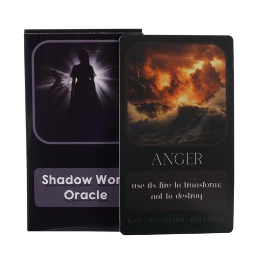 Oracle Cards Deck, Tarotkarten für Anfänger, Wahrsagen-C-ards, lebendige Bilder in Englisch mit Bedeutungen, spiritueller Einblick für persönliches Wachstum von Nankoyal