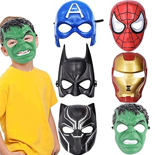 Naotona Kinder Party Masken, Helden Maske, Cosplay Party Masken, Kinder Erwachsene für Maskerade, Geburtstags, Halloween, Weihnachten, Cosplay Party von Naotona