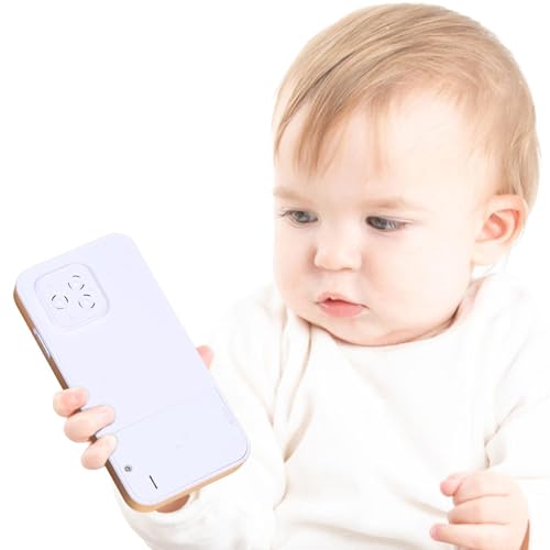 Naqqios Baby-Handy – Lern-Handyspielzeug | Lern-Smartphone zum Lernen, Spieltelefon für Kleinkinder mit Sound, Telefon von Naqqios