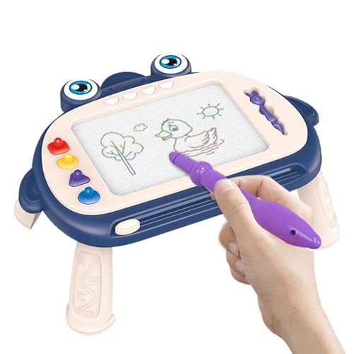 Spielzeug Tablet Doodle Board – magnetisches Zeichenbrett, Kritzelbrett in Froschform mit | Zeichenmatte für Kinder, Lernspielzeug für Kleinkinder, abnehmbar Spielzeug Tablet Doodle Board – magnetisches Zeichenbrett, Kritzelbrett in Froschform mit | Zeichenmatte für Kinder, Lernspielzeug für Kleinkinder, abnehmbar von Naqqios