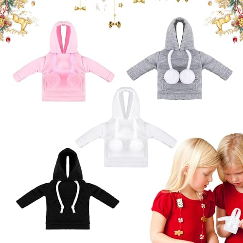 Weihnachtspuppenkleidung – Feiertags-Elfen-Outfit-Zubehör, Elfen-Weihnachtsdekorationsset | Weihnachtselfen-Outfit-Kleidung, Winterweihnacht von Naqqios