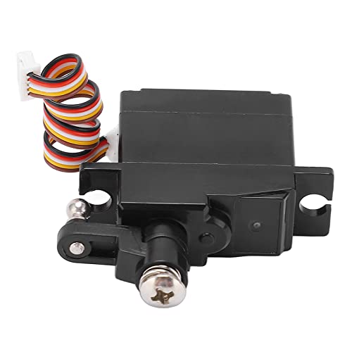 Naroote RC 5 Draht Lenkservo Servo Kunststoffgetriebe 1,5kg Metall Kunststoff für HS 18301 18302 bis 18311 18312 18321 für 1/18 RC Auto von Naroote